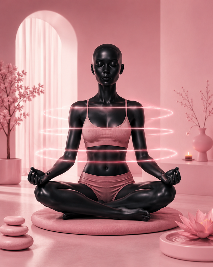 Espace spa et bien-être — bougies, fleurs de rose et sérénité